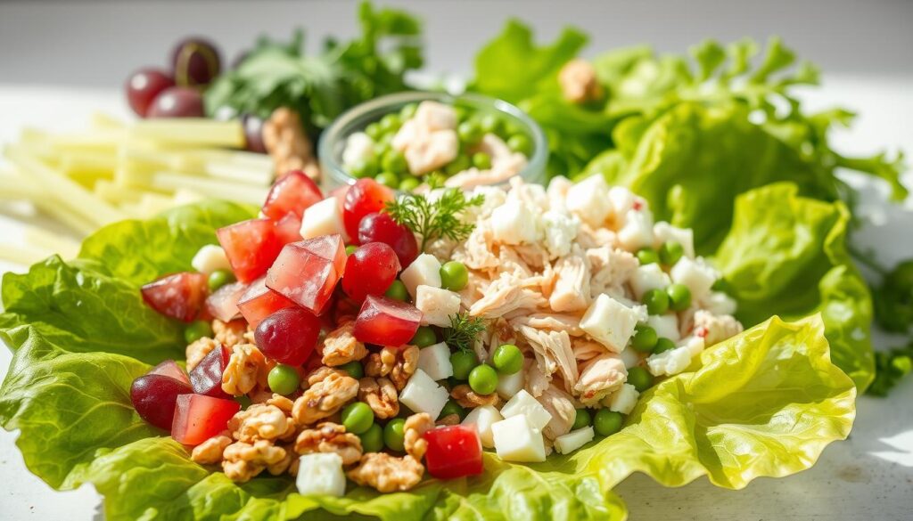 Chicken Salad Mix-In Ingredients simple canned chicken salad recipe
