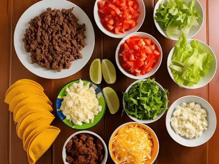 Leftover Taco Meat Recipes ingredients