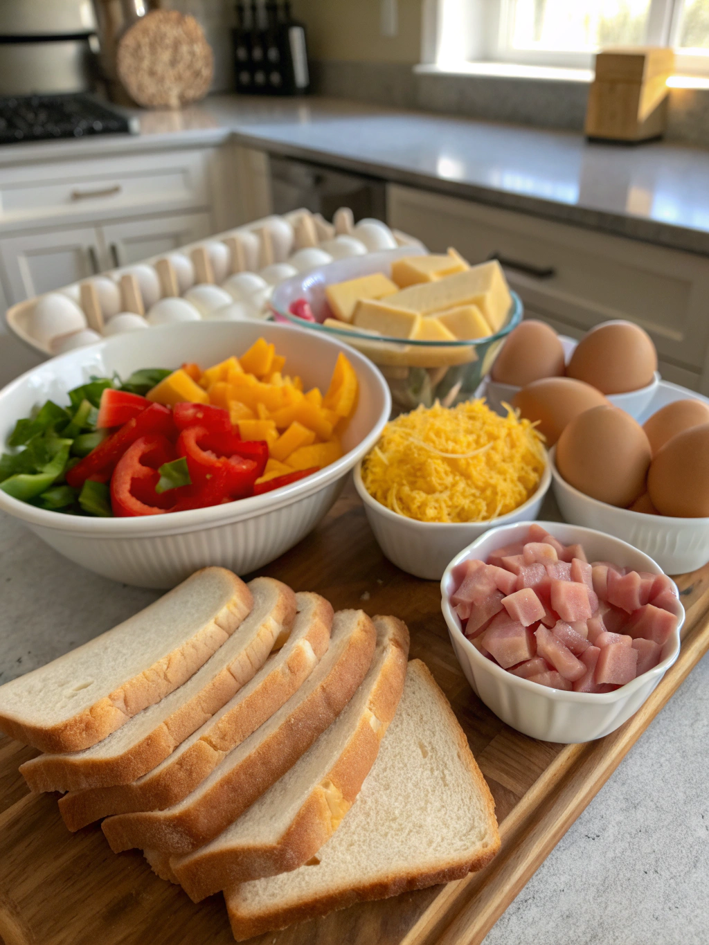 easy breakfast casserole ingredients