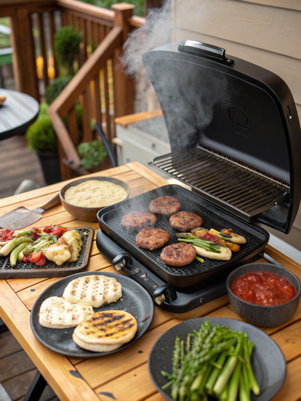 ninja woodfire grill recipes preparing steps