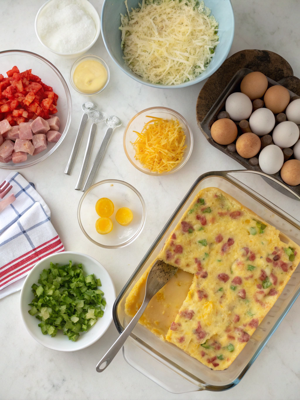 breakfast casserole recipes preparing steps